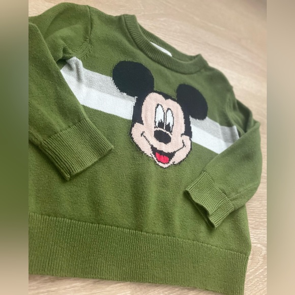 Baby Gap Disney Mickey Mouse Sweater. Size 2t. Made in Hong Kong. Cotton. - Picture 2 of 7